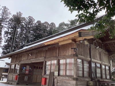 賀茂神社 拝殿補修工事