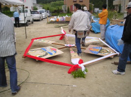 矢車の組立