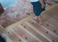 無垢の床板